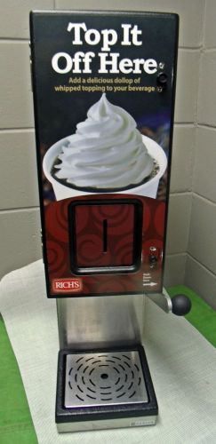 Server model 87350 commercial whipped topping dispencer for coffee bar self serv