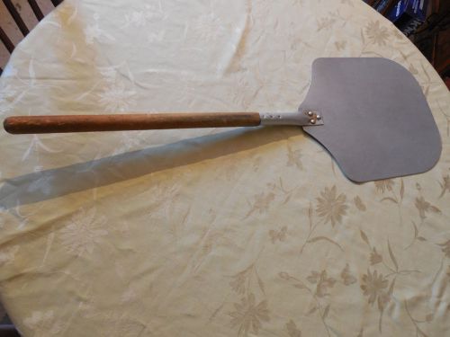 35&#034; Aluminum Pizza Peel with Wood Handle Bread or Pizza Oven Paddle 12x14 Blade