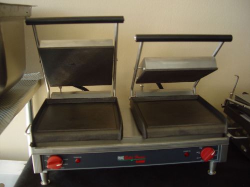 Lang Double Panini Grill Flat Surface