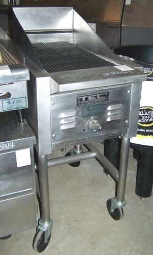 Tec Char Broiler, On Casters, Natural Gas, Model: IR20015