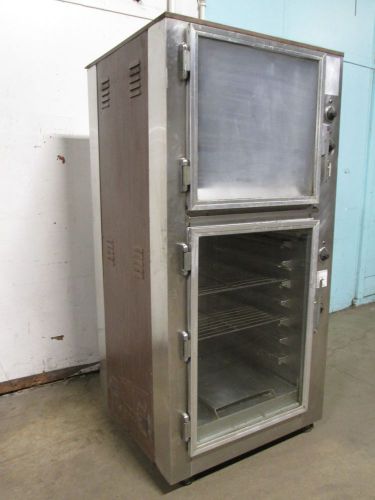 &#034;NU VU&#034; H.D. COMMERCIAL ELECTRIC 2 IN 1  BAKERY OVEN WITH PROOFER ON CASTERS