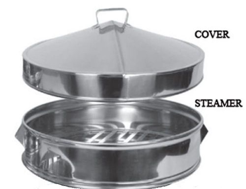 2pc/set commercial stainless steel 10&#034; steamer &amp; cover dim sum slstm010, 010c for sale