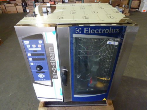 New $27,000 online price electrolux air-o-steam 267082  combi oven 101 10 pan for sale