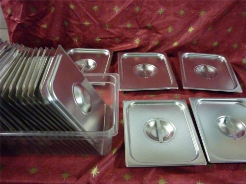 NSF Stainless Steel Vollrath Lid 75120 for A Steam Table Used Made in USA