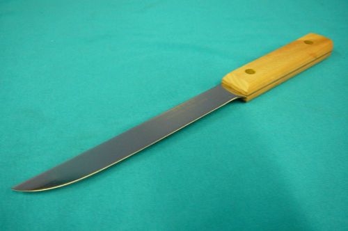Lot of 12 capco japan boning knives 6&#034; flexible ss blade wood handle  full tang for sale