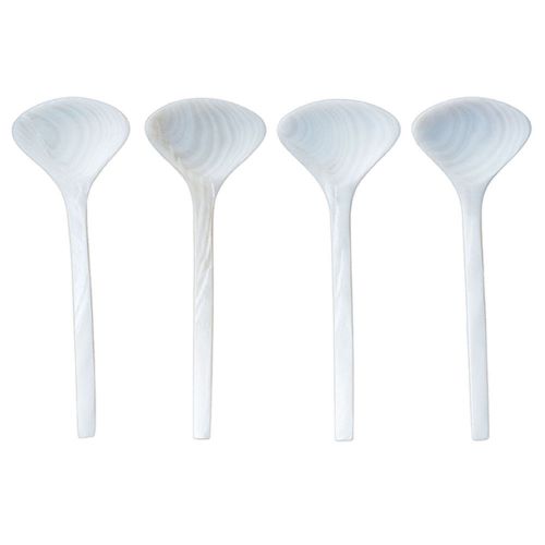 Be Home Sea Shell Oval Spoon Large Set of 4