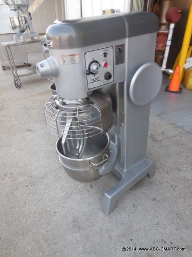 Hobart commercial 30qt d340 dough mixer with bowl guard hook bakery donut mix for sale