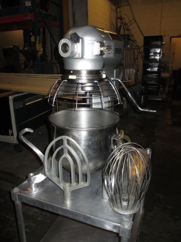 HOBART 20 QT AS-200T MIXER WHIP PADDLE HOOK STAND BAKERY COMMERCIAL AS200T 20QT