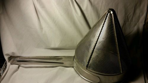 Large Stainless Steel Sieve/Strainer NASH Metal Ware - Commercial Grade