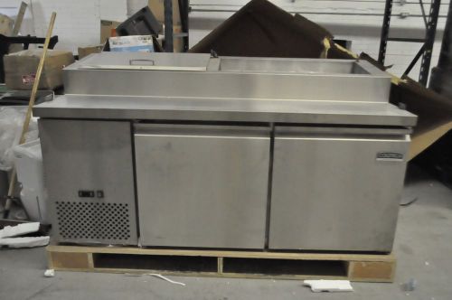 Coldtech commercial cpt16871 70&#034; pizza prep table stainless steel ct10 for sale