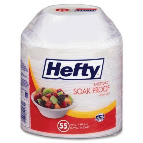 Hefty Soak Proof 20 oz Foam Bowls  - PCTD22155