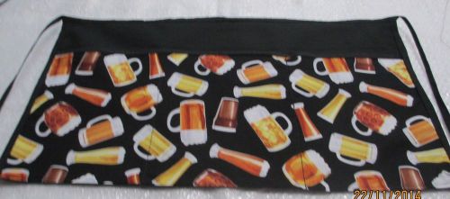 Waiter/waitress Server Waist Apron, Beer Mugs