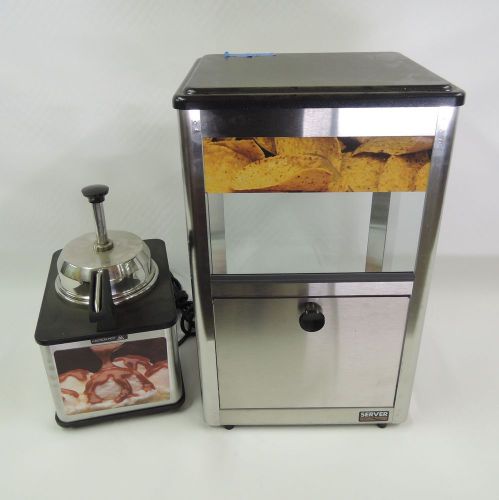 Server Chip Warmer and Nacho Cheese Pump  81140 Supreme Topping Warmer