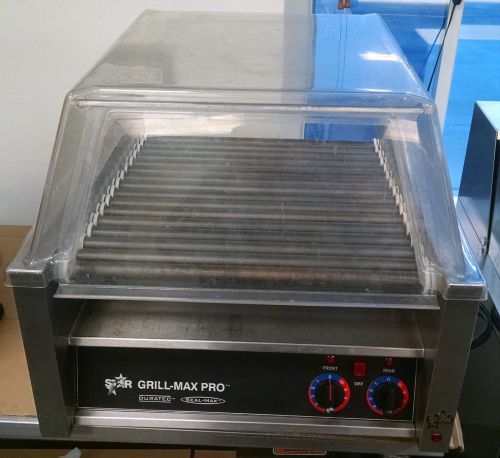 Star grill max 45 sar  hot dog grill with guard tru-heat roller - tested! for sale