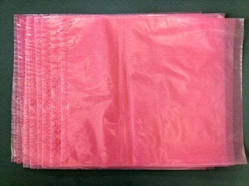 LOT OF 500 x Anti-Static Pink Poly Bag 12&#034; x 15&#034; Motherboard LCD Electronics 2ML