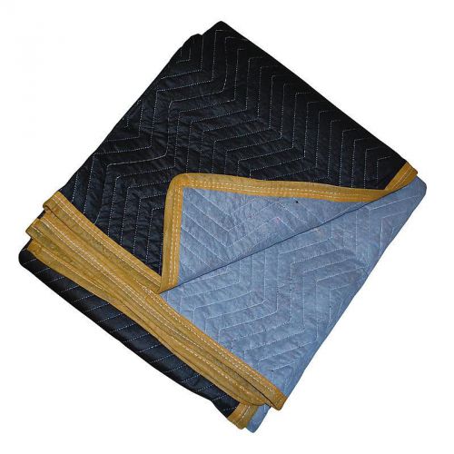 Moving Blankets 4-Pack / 20lbs of Furniture Protection, Sound Reduction Heavy