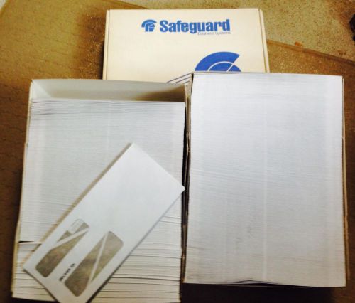 Safeguard Business Systems SGCE 2093 dual window security #8 5/8 lot of ~850-900