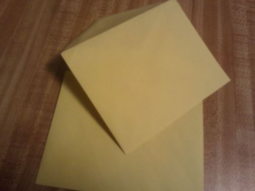 A2( Yellow) Pointed Flap size 4&amp;3/4 X 5&amp;3/4 (50 count)