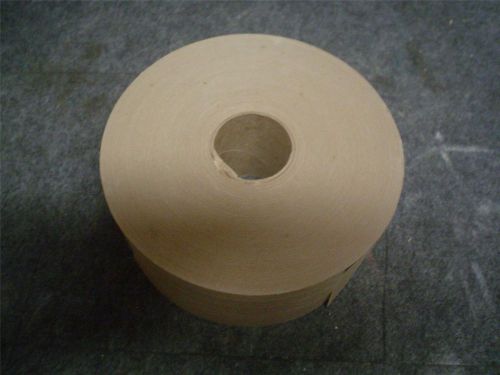 one roll kraft reinforced water activated glue tape for shipping 3&#034; x 500&#039;