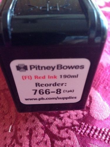 766-8 Pitney Bowes Postage Red Ink Cartridge