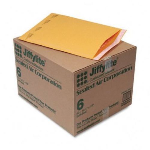 Quality Park Sealed Air Jiffy Lite Cushioned Mailers  Self Seal  #6  12.5 x 19 I