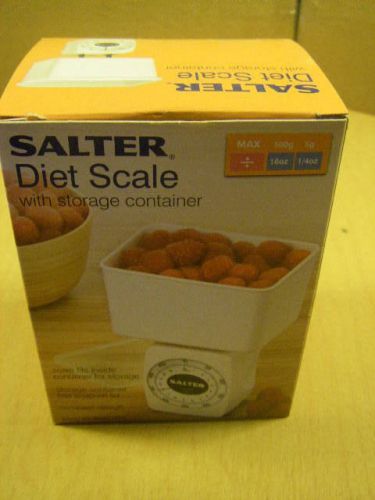 Letter/Diet Scale-Salter Inc.-Max Weight 1 1/4 LB-Spring Loaded-No Batteries-