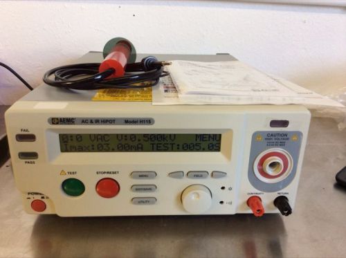 Aemc - Electrical Safety Tester H115