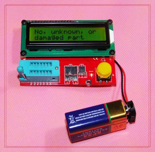 Transistor tester esr meter resistor capacitor diode scr inductance mos pnp npn for sale