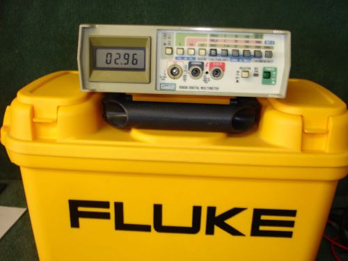 Fluke 8050A Digital Multimeter With -01 Battery Option.