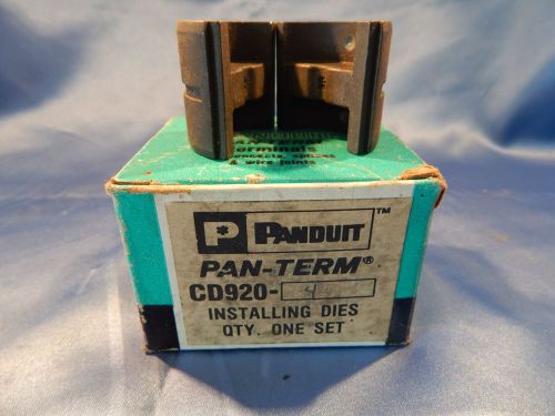 Panduit (CD920-4) Crimping Die #4 Awg Copper &amp; #6 Awg Aluminum, New Surplus
