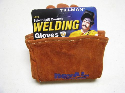 2 right hand only welding gloves tillman/nexair 1010 split cowhide size large for sale