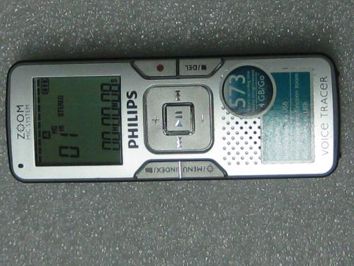 Philips Voice tracer 862, Voice Recorder  4GB  573 hours record time