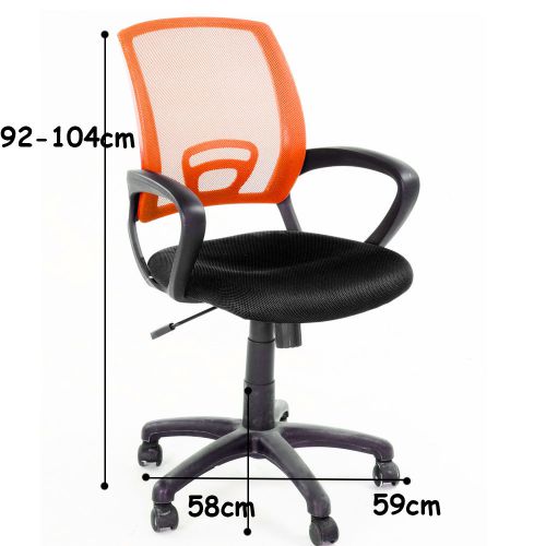 Kite  simple orange office chair orange office/computer chair for sale