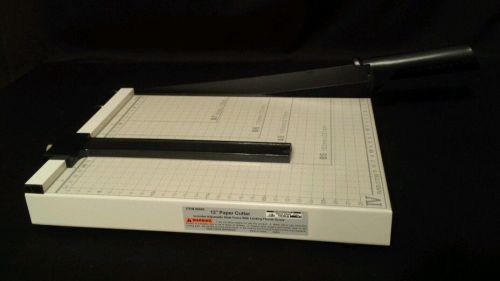 HARBOR FREIGHT 12&#034; PAPER CUTTER SCRAPBOOKING OFFICE USE