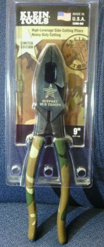 Klein tools Limited Edition Camo &#034;Support Our Troops&#034; Pliers C2000-9NE New
