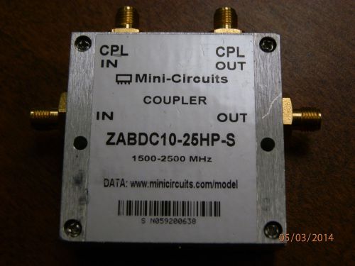 Mini-Circuits Coupler ZABDC10-25HP-S 1500 - 2500 MHz