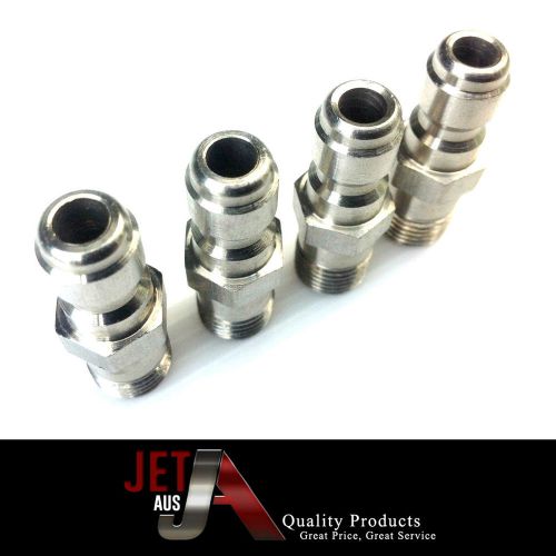 1/4&#034; jetter nozzle,quick connect,male thread plug for pressure cleaner washer for sale