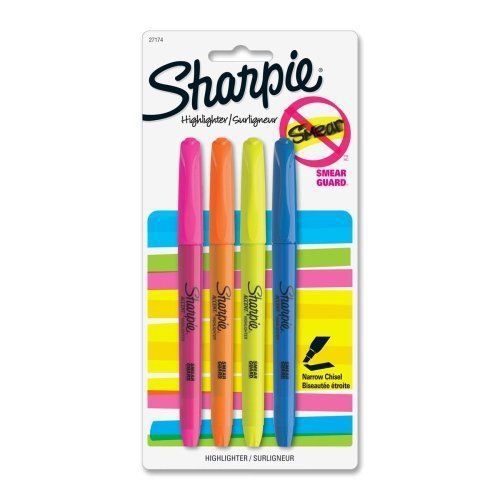 Sharpie Accent Pocket Highlighter - Marker Point Style: Chisel - Ink Color: A