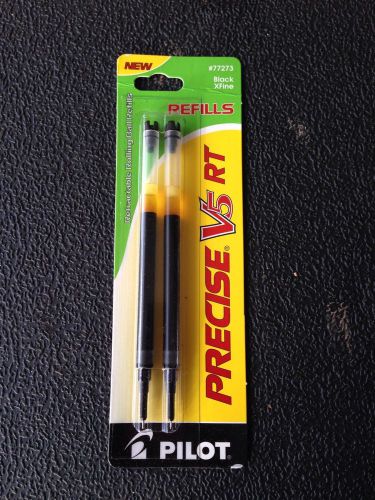 Pilot Precise V5 RT Liquid Ink Refill, 2-Pack for Retractable Rolling Ball Pens,