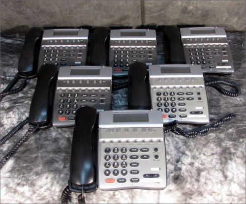 LOT OF 6 NEC DTH-8D-2 Telephones