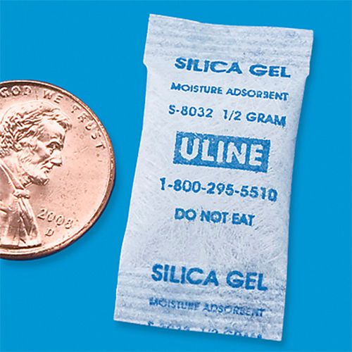 6000 1/2 Gram Silica Gel Desiccant Packets MEETS FDA SPECS Dry Food