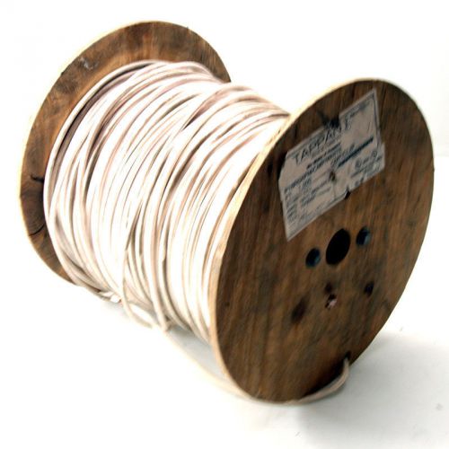 New 875 feet tappan wire p18rg6fm 1 conductor 18 awg solid copper wire for sale