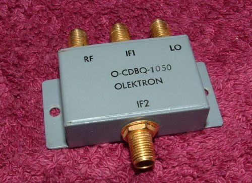 Olektron Model O-CDBQ-1050 RF Microwave Mixer with 2 IF Outputs