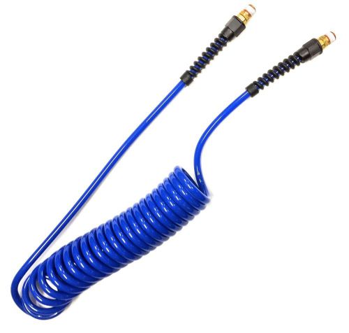 New 1/4&#034; x 15&#039; coilhose pneumatics, flexcoil pu14b-15b-b air coil hose for sale