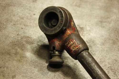 Ridgid no.2-s ratcheting spiral reamer,1/8&#039;&#039;-2&#039;&#039; ready for work, missing head for sale