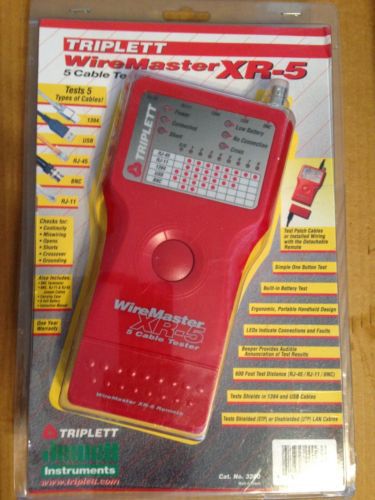 Triplett #3260 Wiremaster XR-5 5 Cable Tester