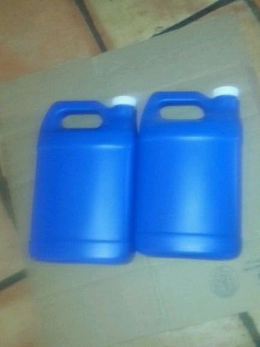 2 x f-style bottles 1 gallon hdpe fluorinated for sale