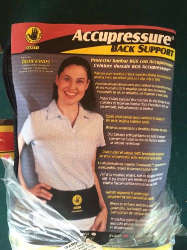 Genuine Accupressure Black Support Belt Same As The Phtoo