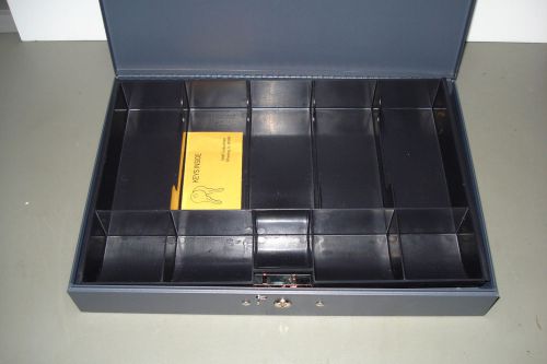 METAL CASH BOX WITH KEY MMF INDUSTRIES