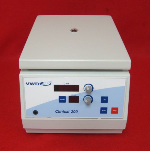 VWR International Clinical 200 Large Capacity Centrifuge  #338